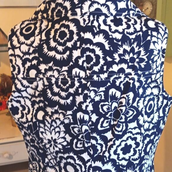 NWT Talbots Stretch Woodcut Twill Dress Career - Picture 6 of 11